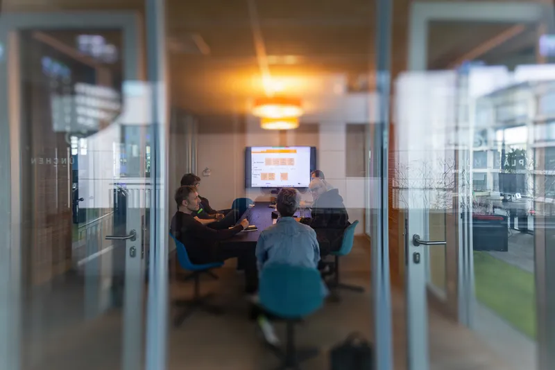 Teamarbeit beim AI Transformation Camp