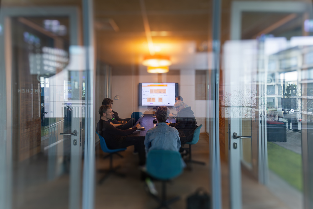 Teamarbeit beim AI Transformation Camp